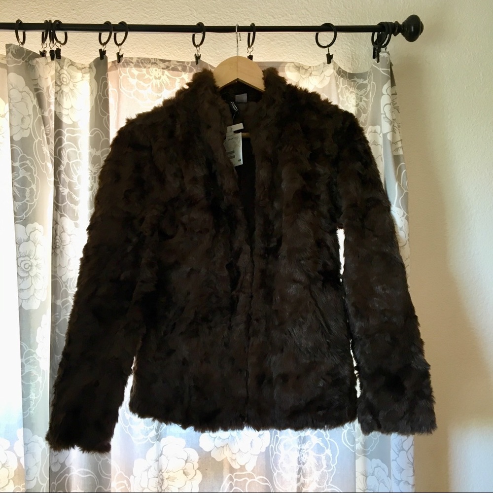 RETIRING 8/15 - Faux fur coat